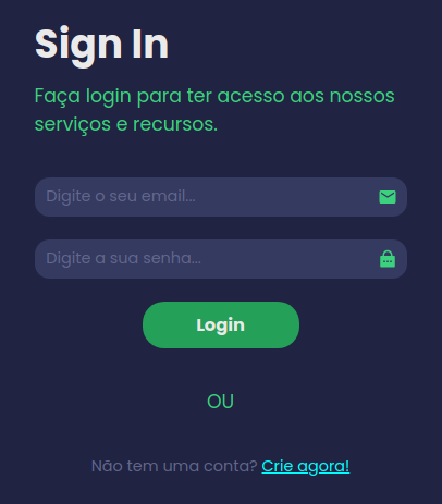 Projeto fullstack com autenticação de usuário, verificando se o mesmo já existe no banco de dados.